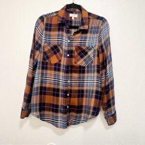 Lucky Brand Long sleeve plaid button down